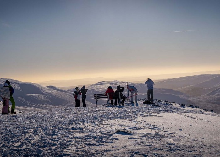 Snowsports at Glenshee in Scotland