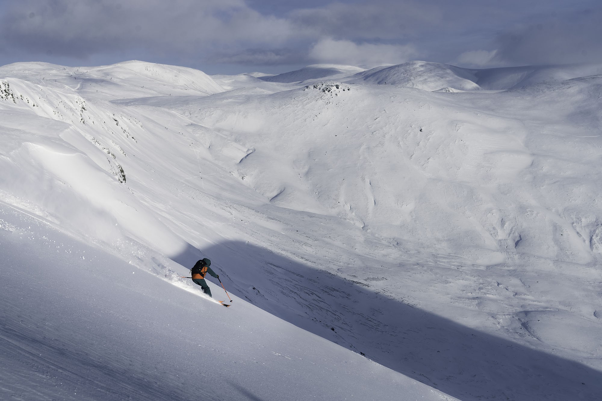 Skiing in Glenshee