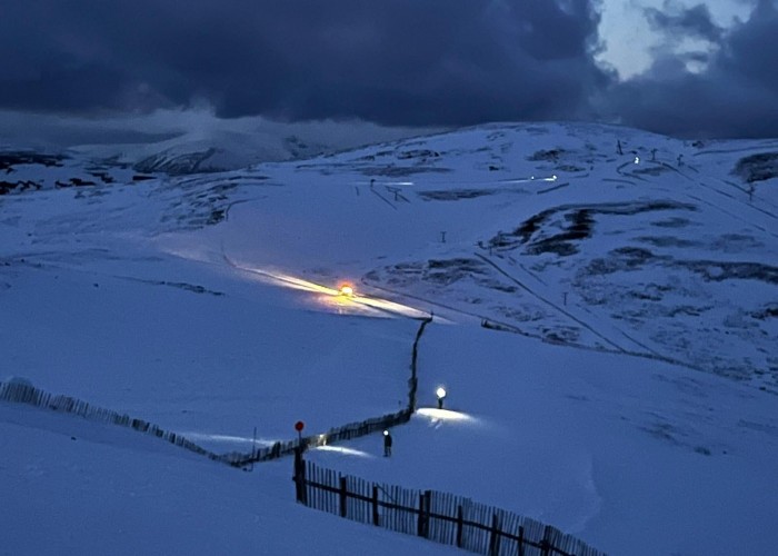 Snow Running at Glenshee Ski Centre